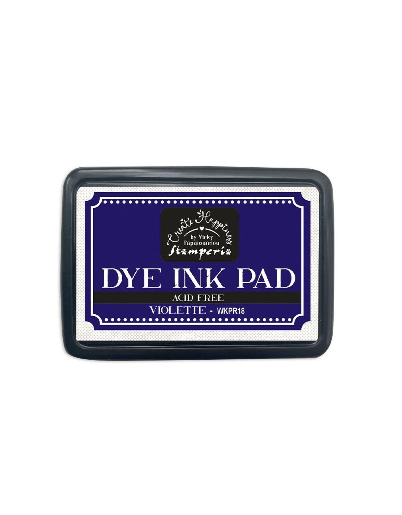 STAMPERIA STAMPERIA VICKY PAPAIOANNOU CREATE HAPPINESS VIOLETTE DYE INK PAD