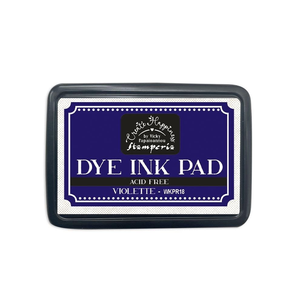 STAMPERIA STAMPERIA VICKY PAPAIOANNOU CREATE HAPPINESS VIOLETTE DYE INK PAD