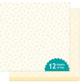 LAWN FAWN LAWN FAWN BITSY BLOOMS DAISY 12x12 CARDSTOCK