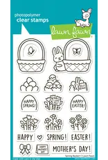 LAWN FAWN LAWN FAWN SPRING BASKET CLEAR STAMP SET