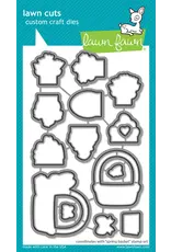 LAWN FAWN LAWN FAWN SPRING BASKET DIE SET