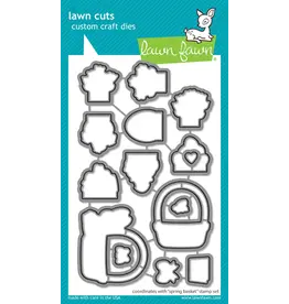 LAWN FAWN LAWN FAWN SPRING BASKET DIE SET