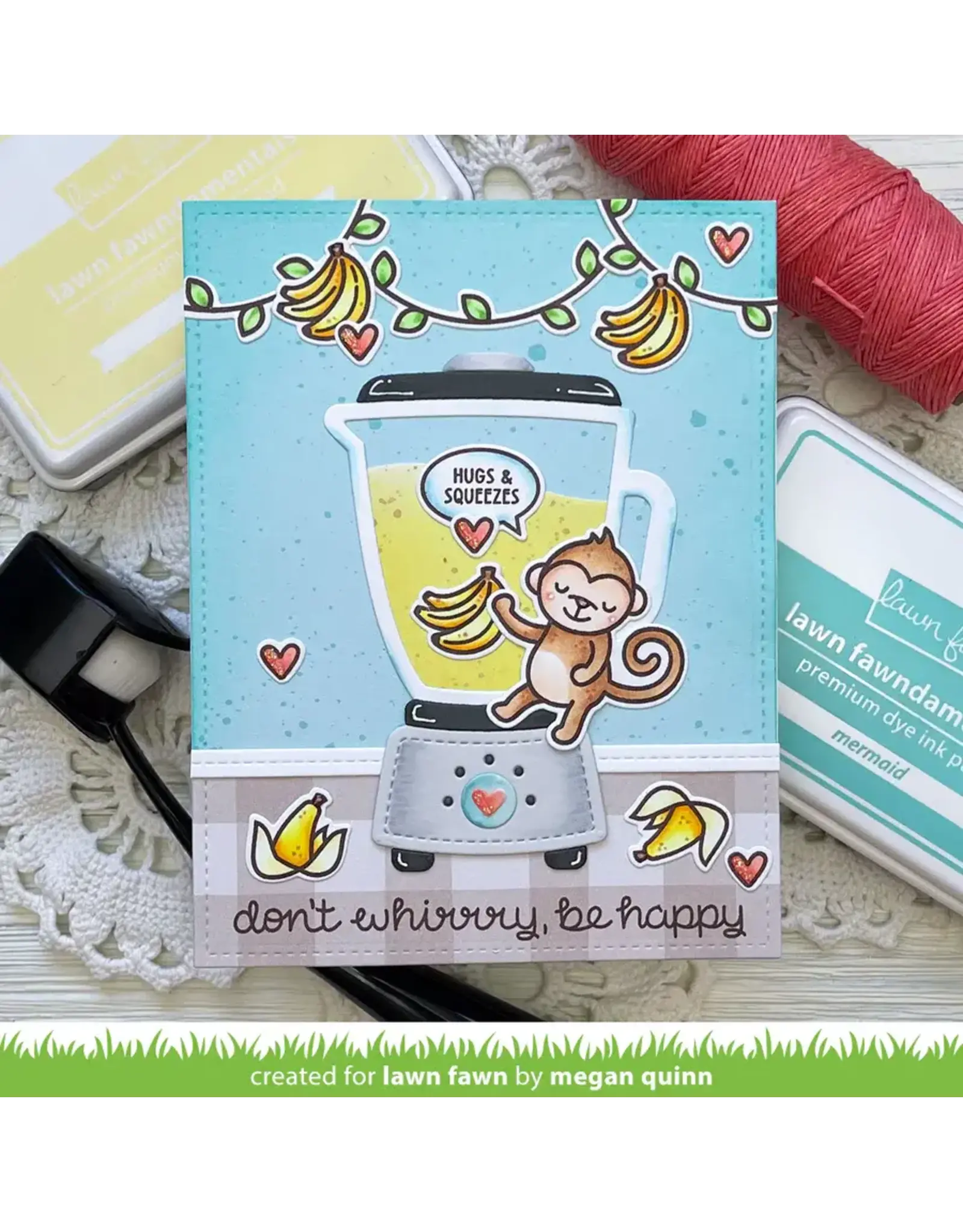 LAWN FAWN LAWN FAWN BUILD-A-DRINK BLENDER ADD-ON DIE SET