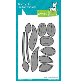 LAWN FAWN LAWN FAWN TERRIFIC TULIPS DIE SET