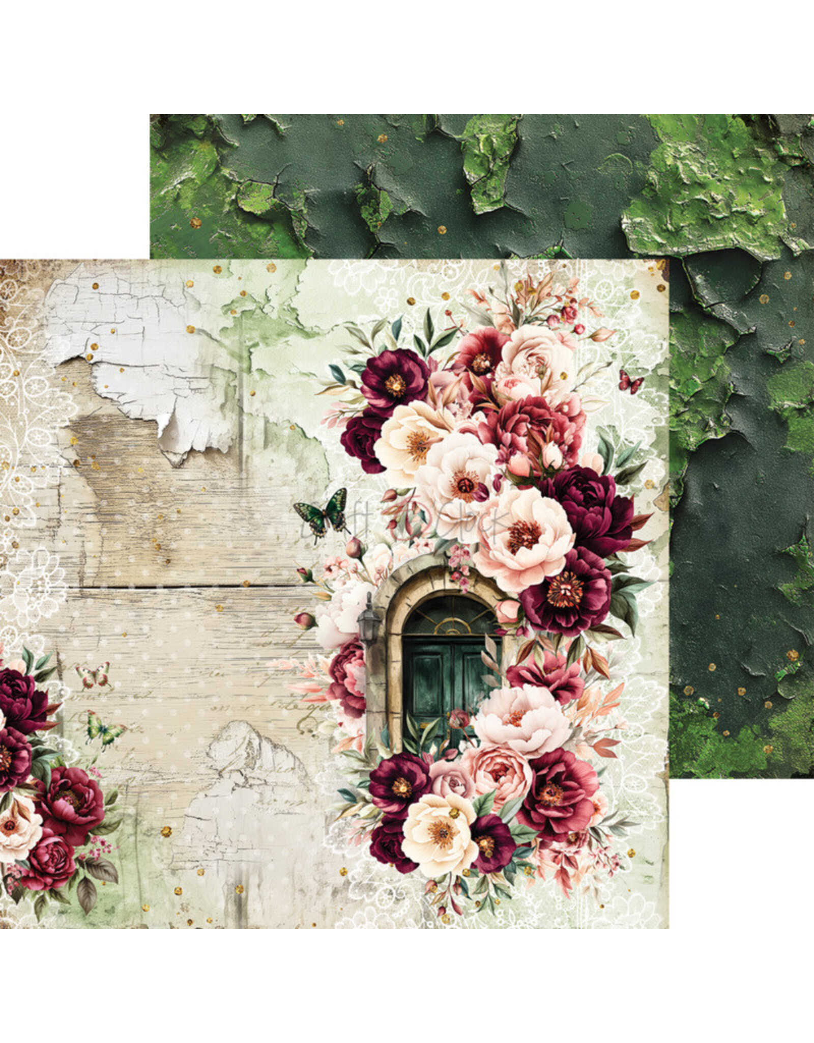 CRAFT O'CLOCK CRAFT O'CLOCK SAVOR THE MOMENT 8x8 MEDIUM-MIX PAPERS SET 24 SHEETS