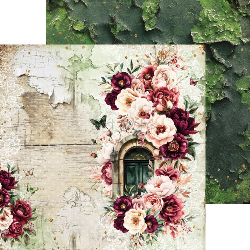 CRAFT O'CLOCK CRAFT O'CLOCK SAVOR THE MOMENT 8x8 MEDIUM-MIX PAPERS SET 24 SHEETS