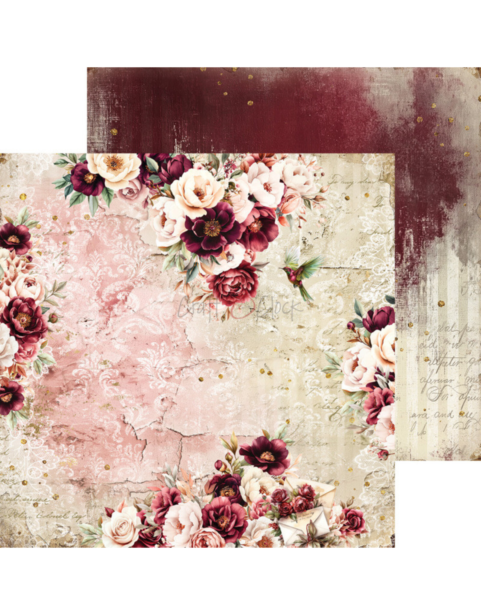 CRAFT O'CLOCK CRAFT O'CLOCK SAVOR THE MOMENT 8x8 MEDIUM-MIX PAPERS SET 24 SHEETS