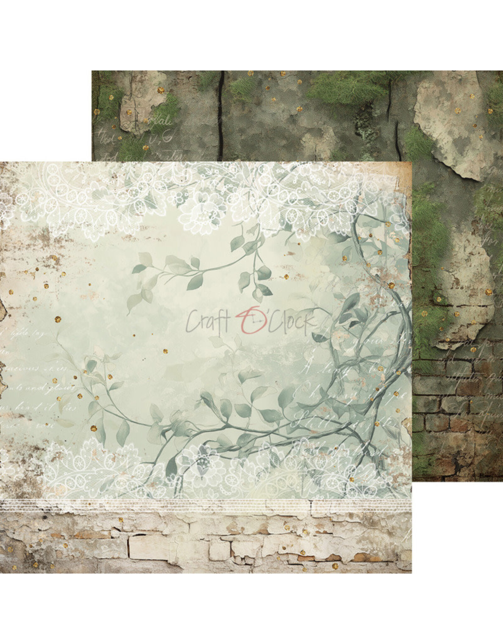 CRAFT O'CLOCK CRAFT O'CLOCK SAVOR THE MOMENT 8x8 MEDIUM-MIX PAPERS SET 24 SHEETS