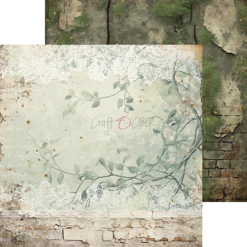 CRAFT O'CLOCK CRAFT O'CLOCK SAVOR THE MOMENT 8x8 MEDIUM-MIX PAPERS SET 24 SHEETS
