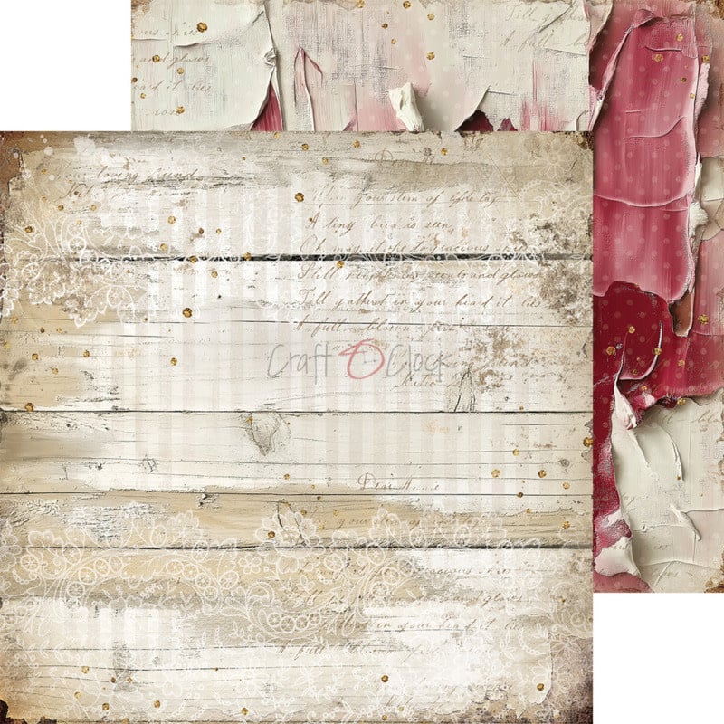CRAFT O'CLOCK CRAFT O'CLOCK SAVOR THE MOMENT 8x8 MEDIUM-MIX PAPERS SET 24 SHEETS