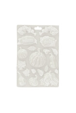 STAMPERIA STAMPERIA GOLDEN HARMONY COLLECTION PUMPKINS A4 SOFT MAXI MOULD