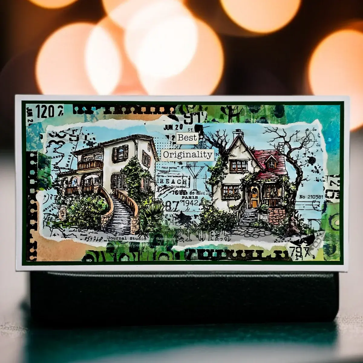 AALL & CREATE AALL & CREATE AUTOUR DE MWA #1256 HOMEBOUND A6 CLEAR STAMP SET