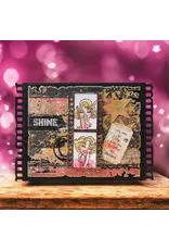 AALL & CREATE AALL & CREATE AUTOUR DE MWA & CO #27 AGED ELEGANCE A6 DOUBLE-SIDED DESIGN PAPERS 10/PK