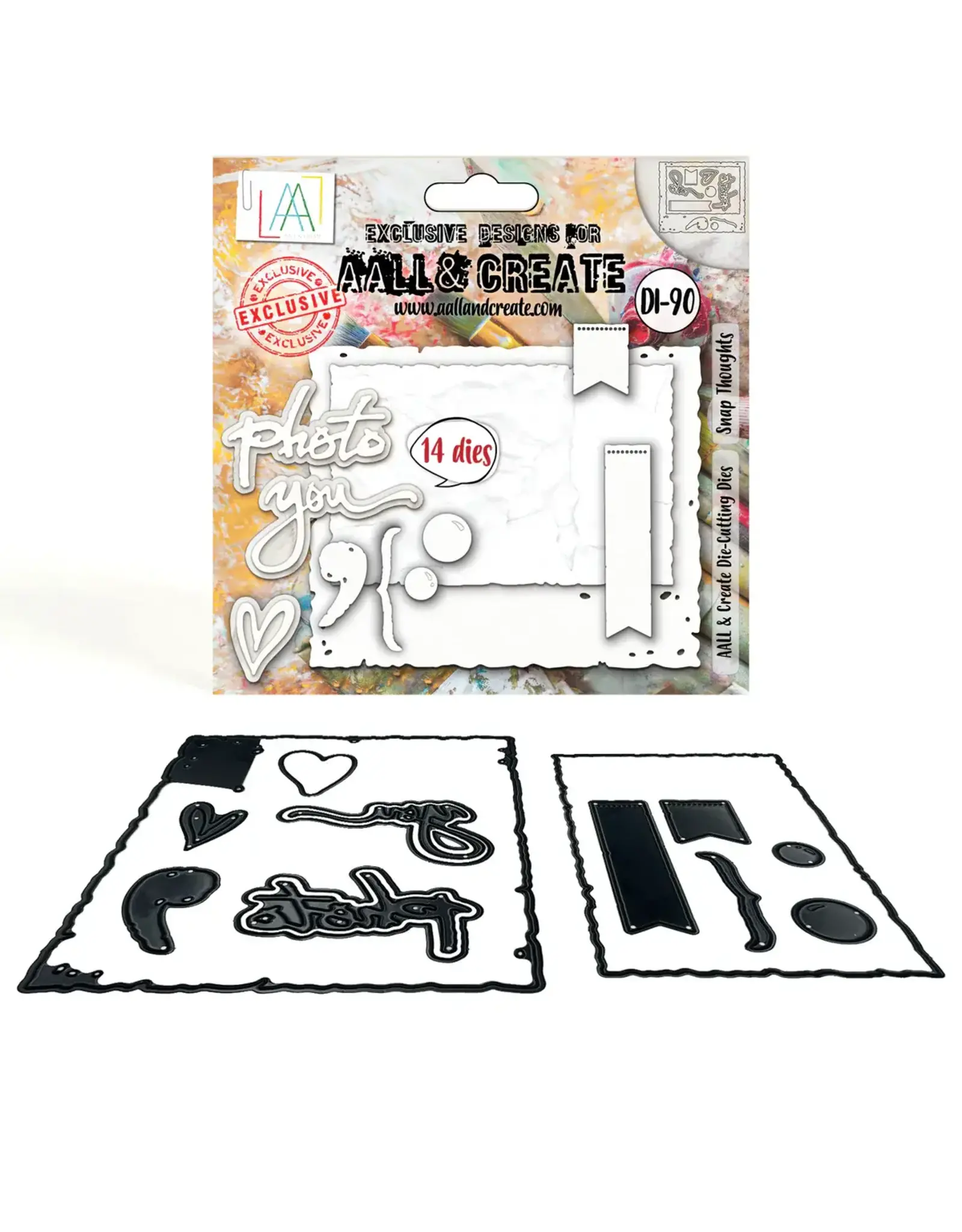 AALL & CREATE AALL & CREATE #90 SNAP THOUGHTS DIE SET