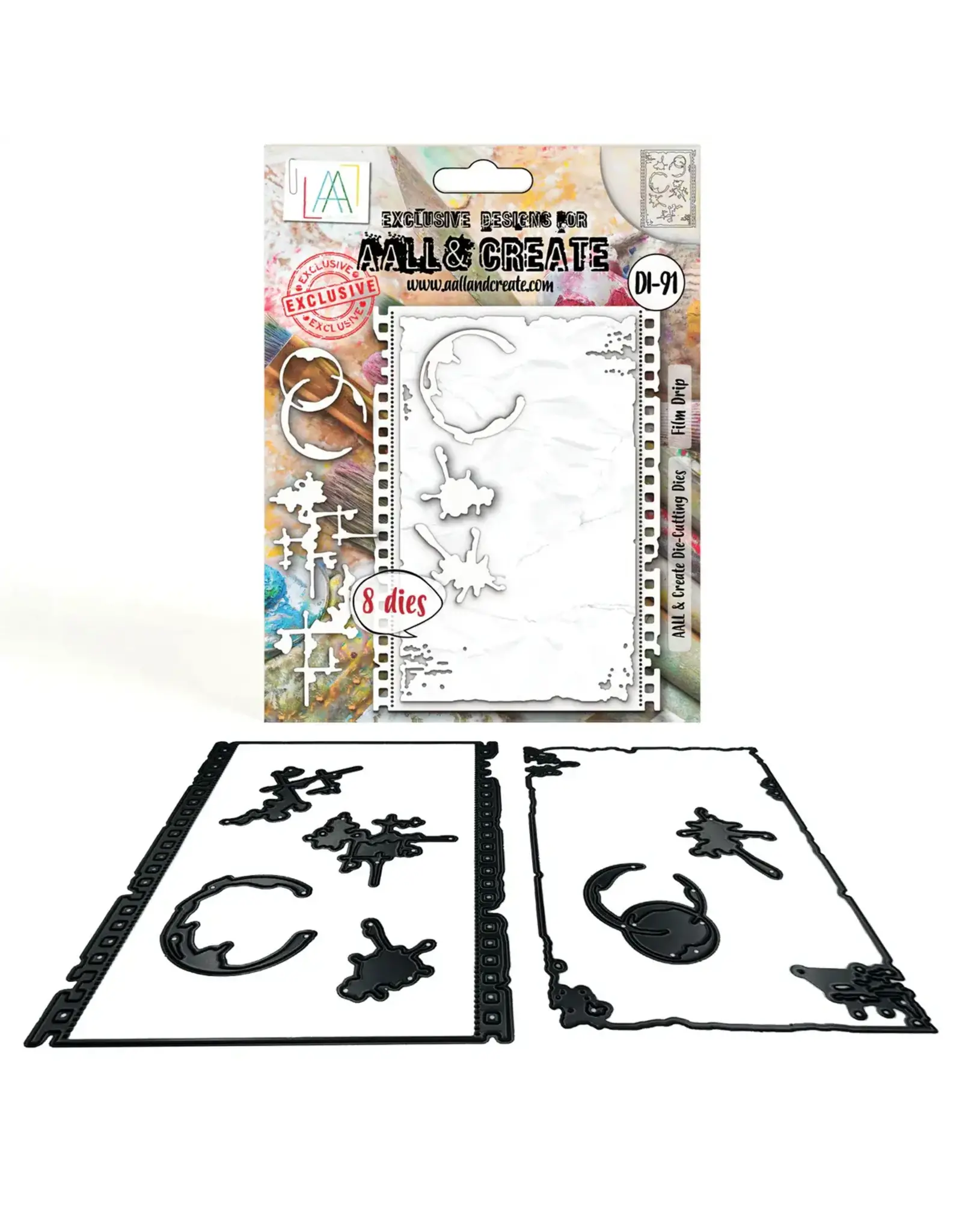 AALL & CREATE AALL & CREATE #91 FILM DRIP DIE SET