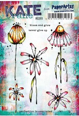 PAPER ARTSY PAPER ARTSY KATE CRANE KC011 CLING STAMP SET