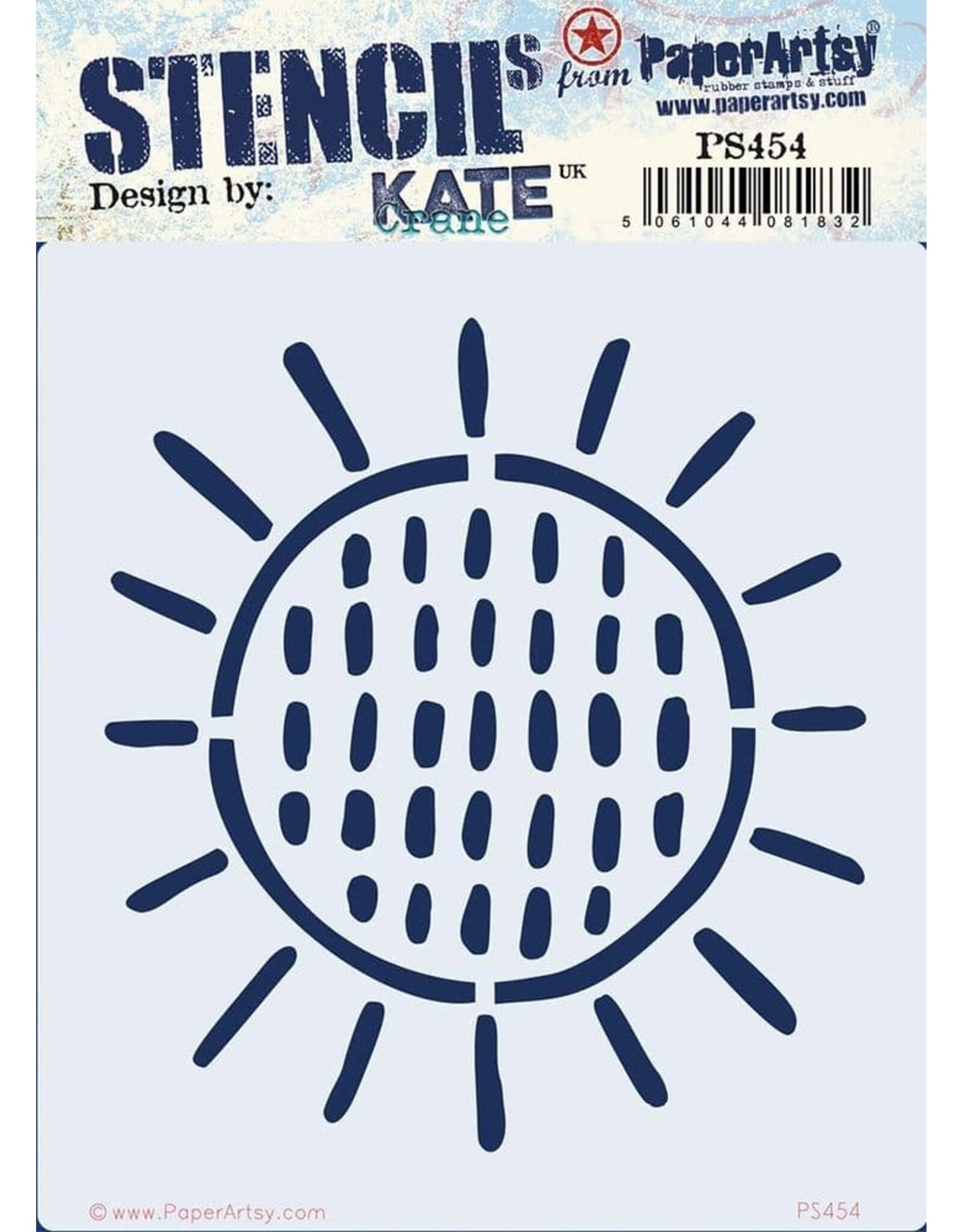 PAPER ARTSY PAPER ARTSY KATE CRANE PS454 STENCIL