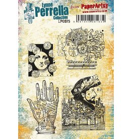 PAPER ARTSY PAPER ARTSY LYNNE PERRELLA COLLECTION LPC075 CLING STAMP SET