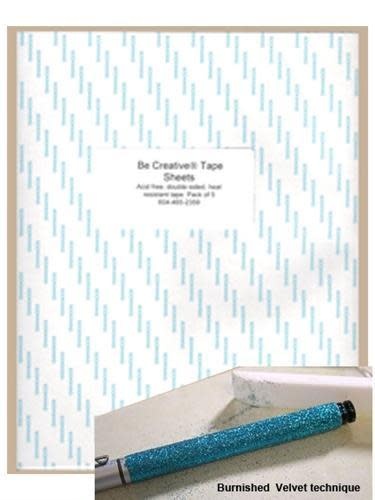 BE CREATIVE BE CREATIVE TAPE SHEETS 5 PACK