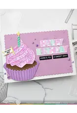 WAFFLE FLOWER WAFFLE FLOWER CUPCAKE TOPPERS DIE SET