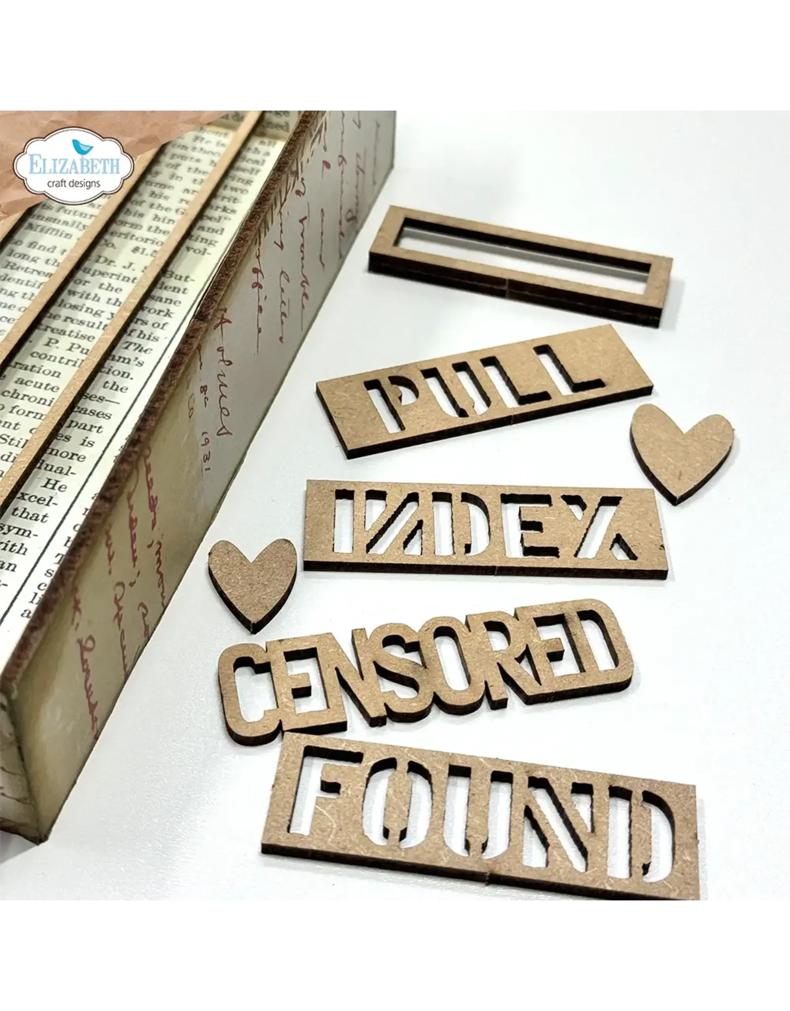 ELIZABETH CRAFT DESIGNS ELIZABETH CRAFT DESIGNS MDF PLANNER CARD BOX