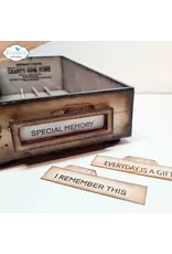 ELIZABETH CRAFT DESIGNS ELIZABETH CRAFT DESIGNS MDF PLANNER CARD BOX