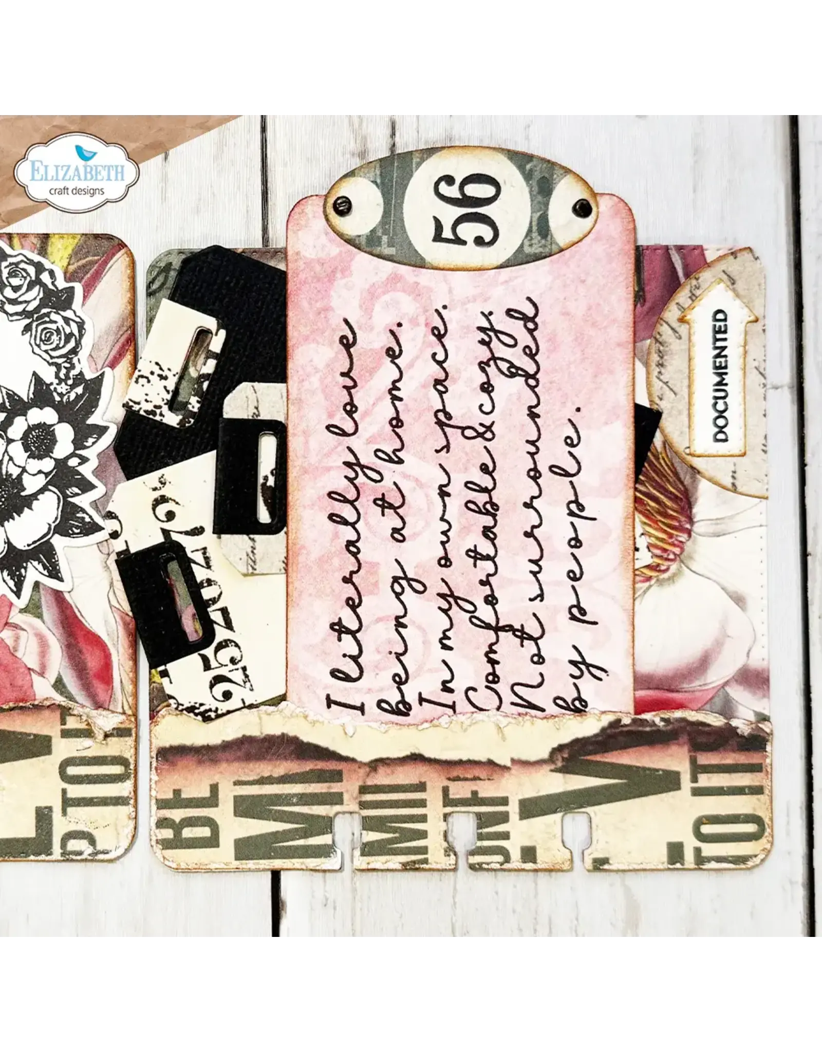 ELIZABETH CRAFT DESIGNS ELIZABETH CRAFT DESIGNS ESTHER GLAS PLANNER ESSENTIALS PLANNER CARDS 5