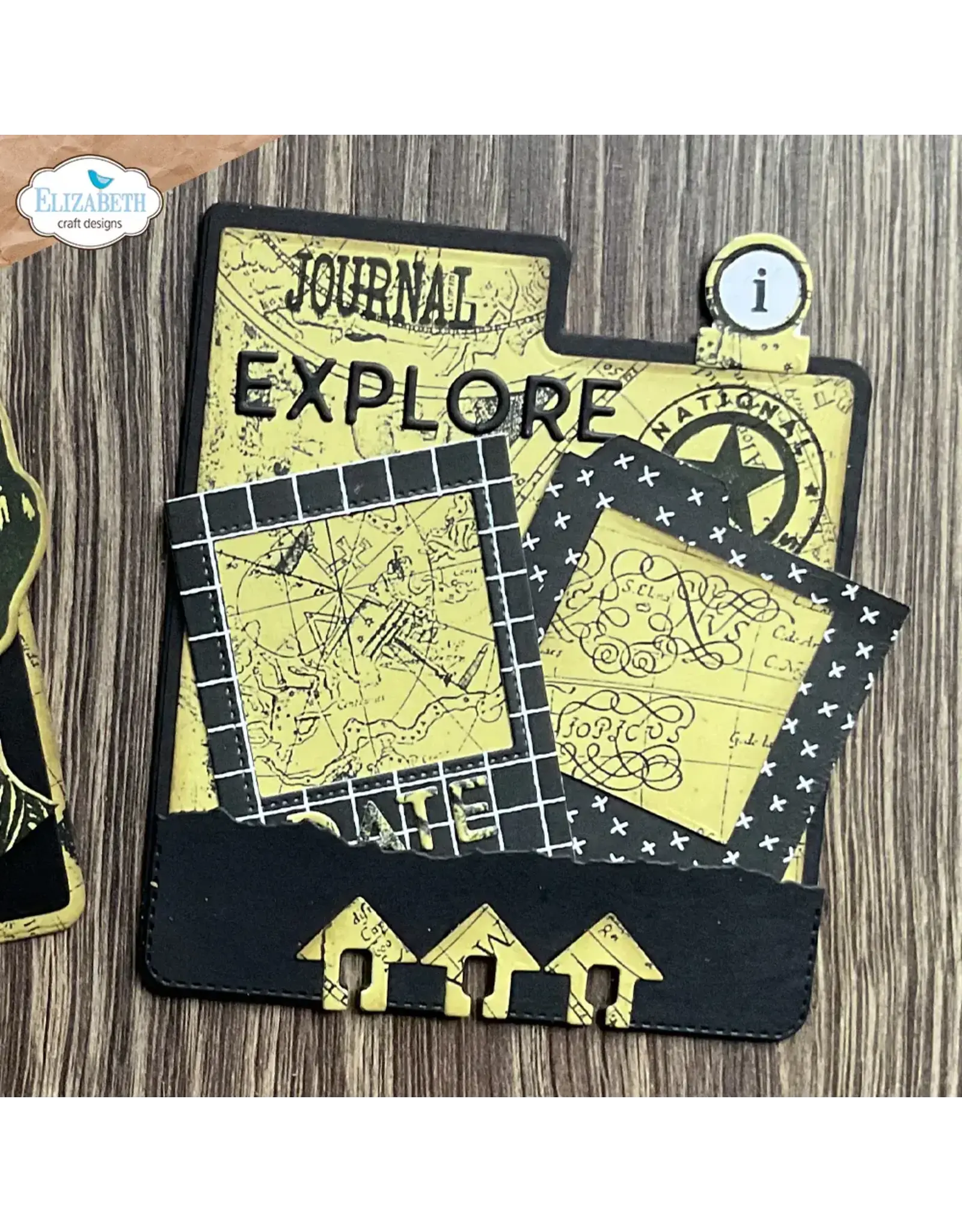 ELIZABETH CRAFT DESIGNS ELIZABETH CRAFT DESIGNS ESTHER GLAS PLANNER ESSENTIALS PLANNER CARDS 5