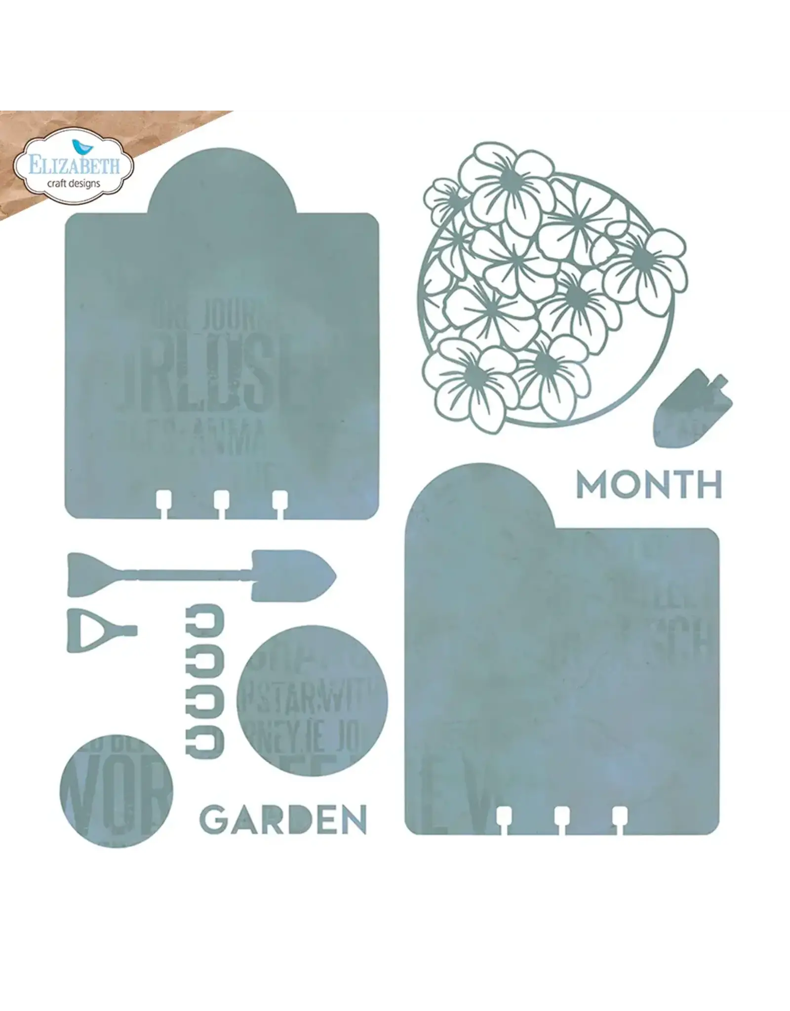 ELIZABETH CRAFT DESIGNS ELIZABETH CRAFT DESIGNS ESTHER GLAS PLANNER ESSENTIALS PLANNER CARDS 3