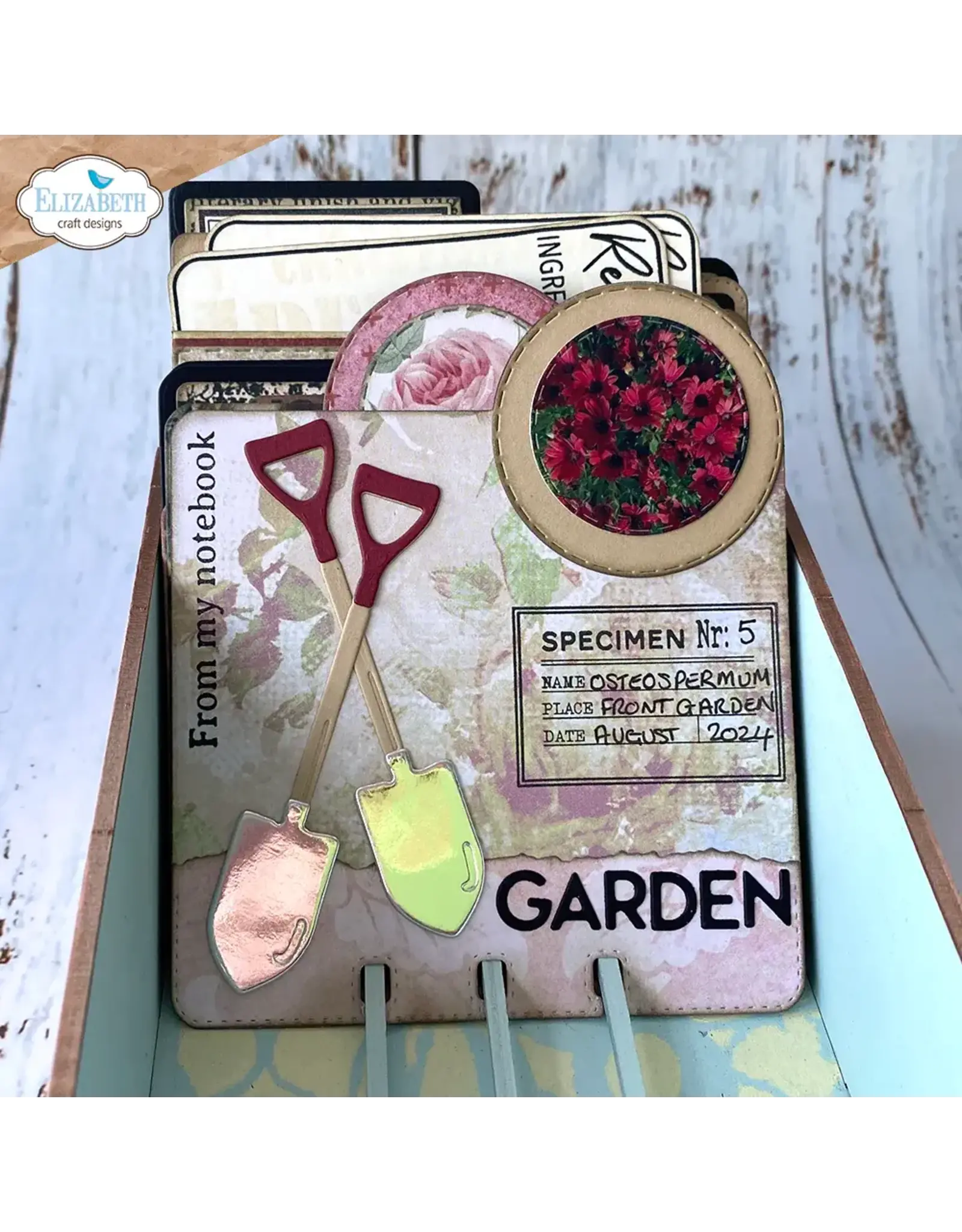 ELIZABETH CRAFT DESIGNS ELIZABETH CRAFT DESIGNS ESTHER GLAS PLANNER ESSENTIALS PLANNER CARDS 3