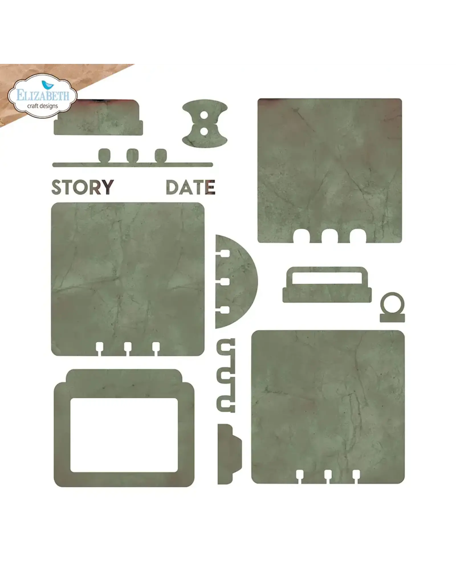 ELIZABETH CRAFT DESIGNS ELIZABETH CRAFT DESIGNS ESTHER GLAS PLANNER ESSENTIALS PLANNER CARDS 1