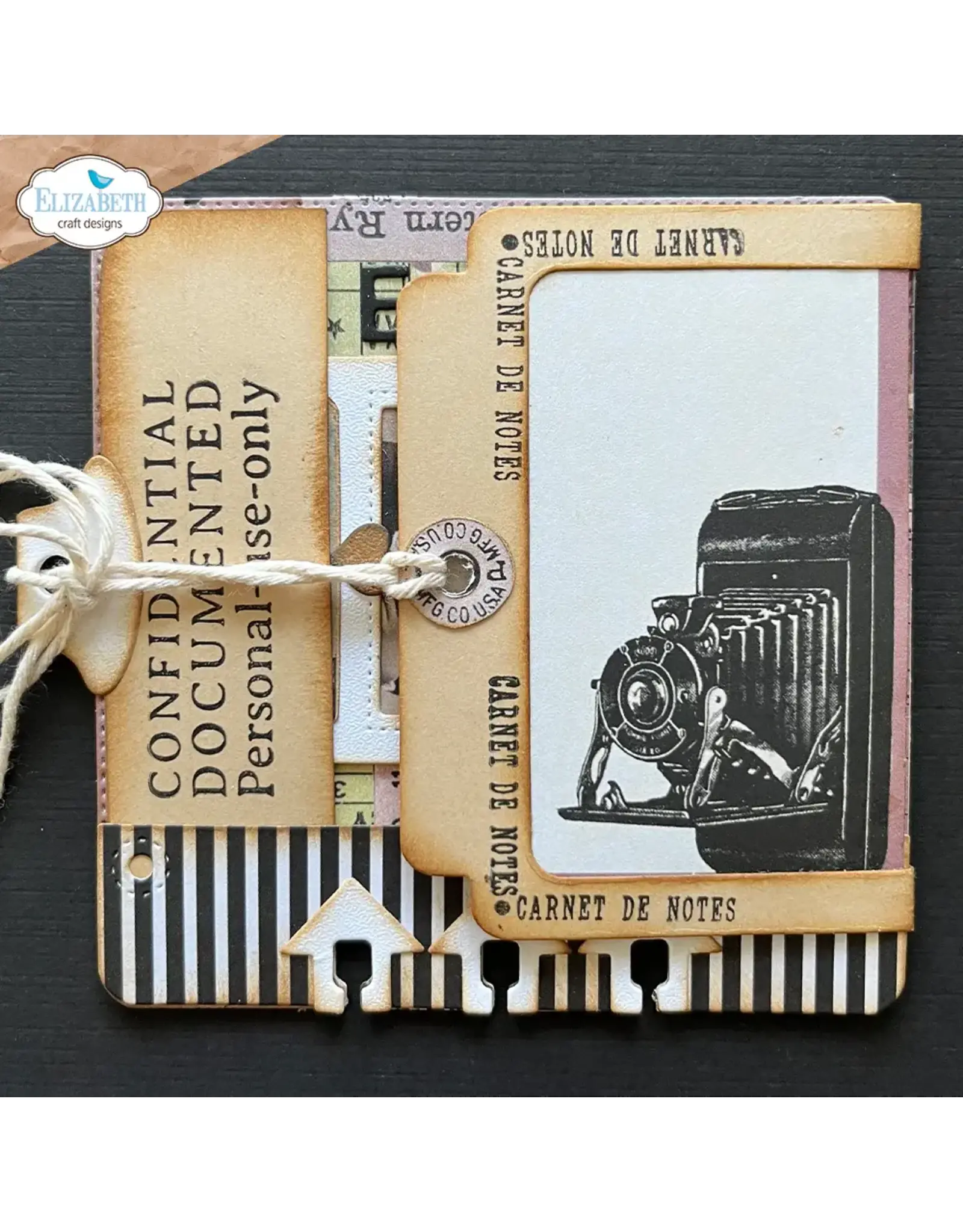 ELIZABETH CRAFT DESIGNS ELIZABETH CRAFT DESIGNS ESTHER GLAS PLANNER ESSENTIALS PLANNER CARDS 1