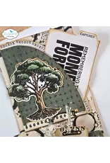 ELIZABETH CRAFT DESIGNS ELIZABETH CRAFT DESIGNS ESTHER GLAS PLANNER ESSENTIALS TREE OF LIFE CLEAR STAMP & DIE SET