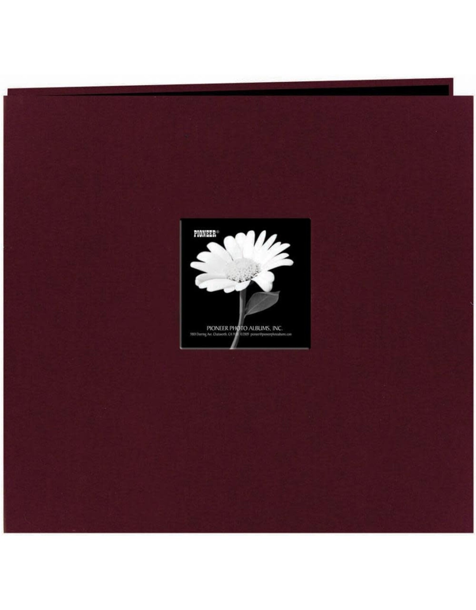 PIONEER PIONEER FABRIC MEMORY BOOK SWEET PLUM12"X12"