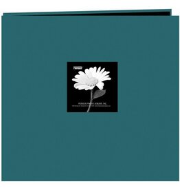 PIONEER PIONEER FABRIC FRAME MEMORY BOOK POST BOUND MAJESTIC TEAL 12"X12" ALBUM