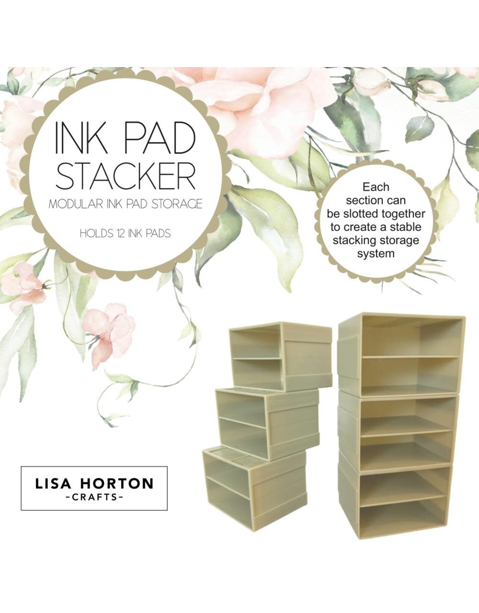 LISA HORTON CRAFTS LISA HORTON CRAFTS INK STACKER MODULAR STORAGE & STICKERS