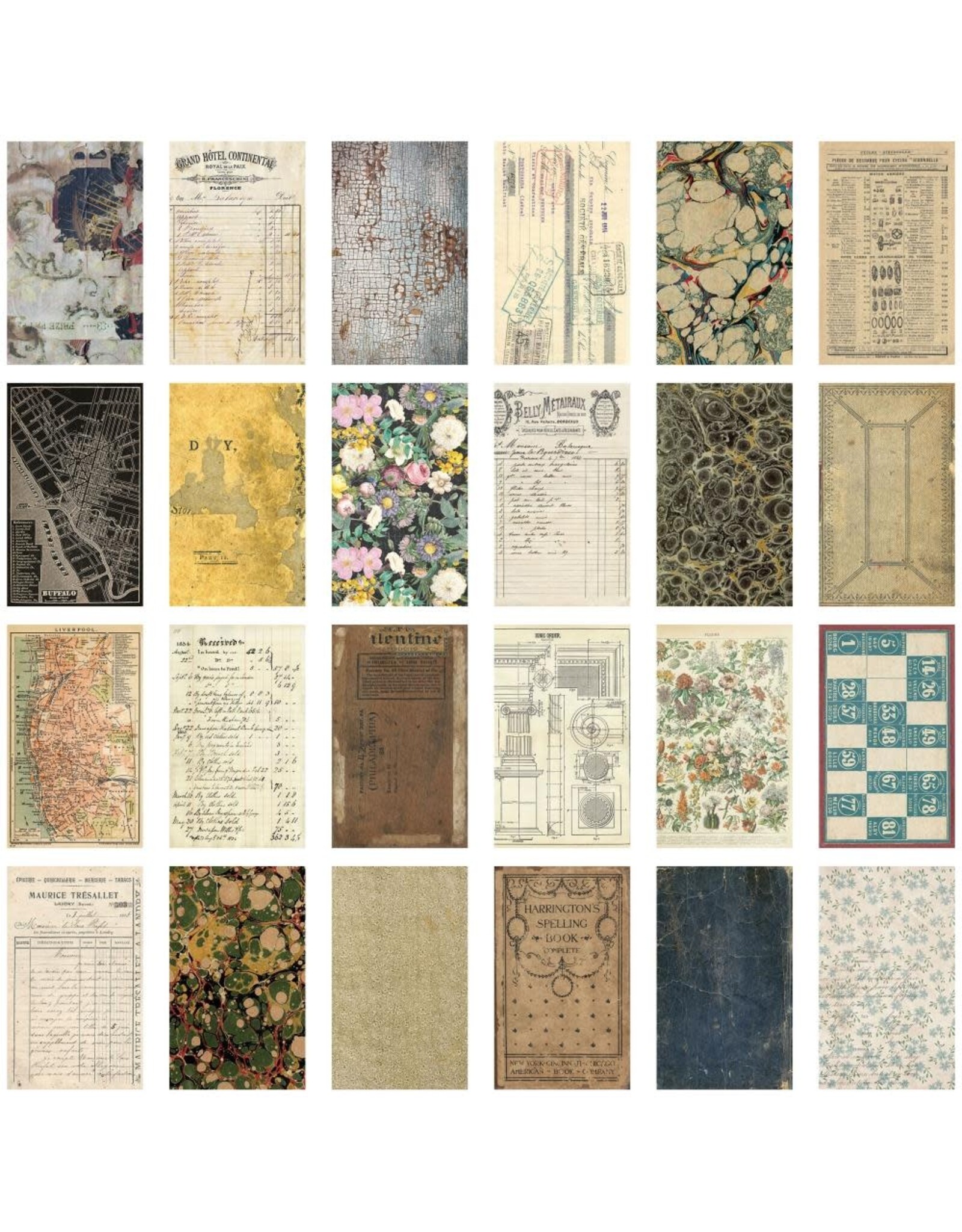 ADVANTUS TIM HOLTZ IDEA-OLOGY BACKDROPS VOLUME#2 6x10 CARDSTOCK DOUBLE SIDED SHEETS