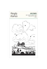 SIMPLE STORIES SIMPLE STORIES SAY CHEESE CLASSIC POOH GRAND ADVENTURE 4x6 CLEAR STAMP