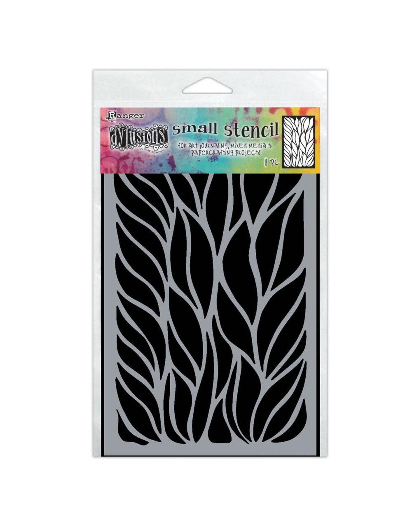 RANGER DYLUSIONS FRONDS OF FUN 5x8 STENCIL