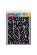 RANGER DYLUSIONS FRONDS OF FUN 9X12 STENCIL