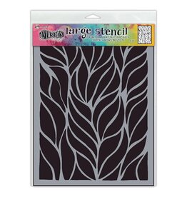 RANGER DYLUSIONS FRONDS OF FUN 9X12 STENCIL