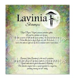 LAVINIA STAMPS LAVINIA STAMPS THYME & ROSEMARY WORDS CLEAR STAMP SET