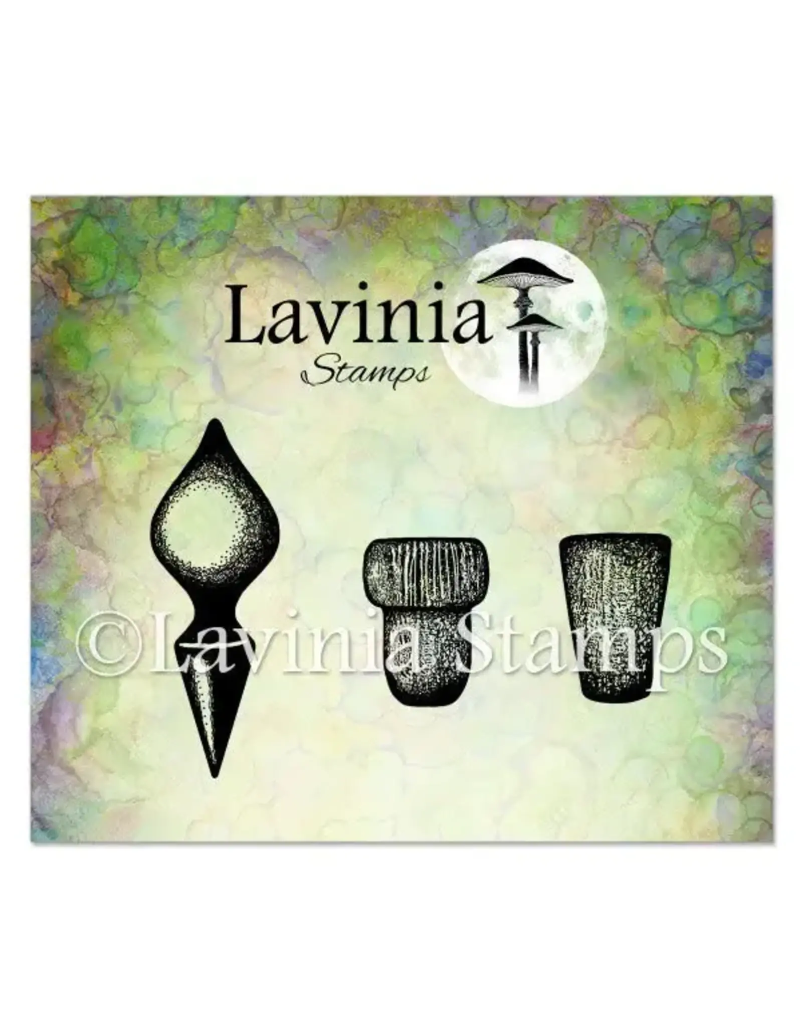 LAVINIA STAMPS LAVINIA CORKS CLEAR STAMP SET