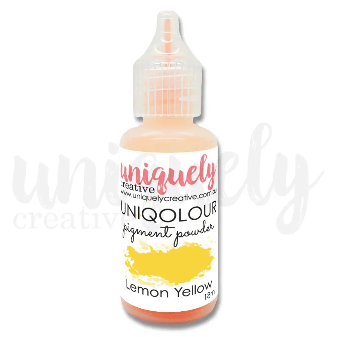UNIQUELY CREATIVE UNIQUELY CREATIVE LEMON YELLOW PIGMENT POWDER