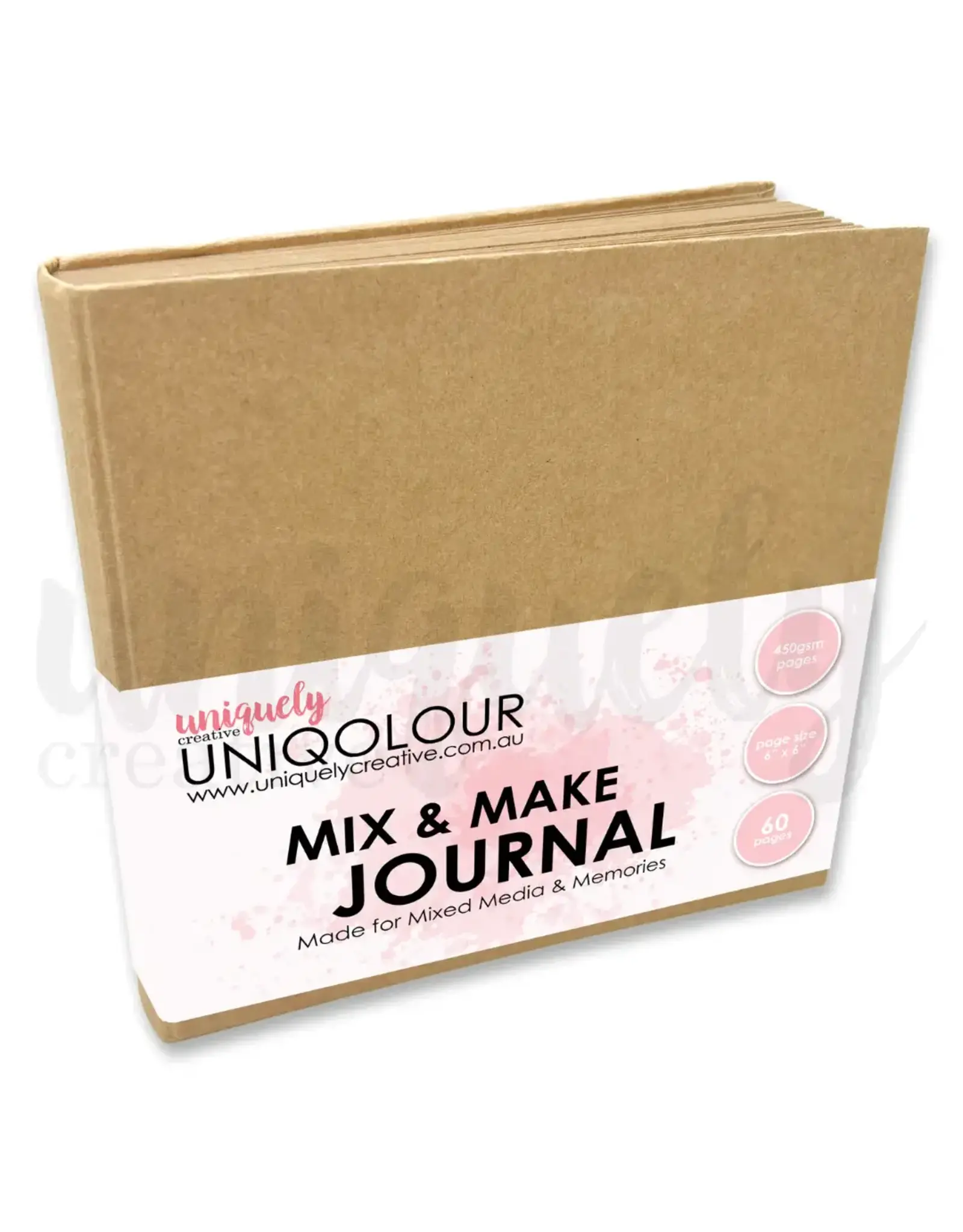 UNIQUELY CREATIVE UNIQUELY CREATIVE MIX & MAKE JOURNAL KRAFT 6x6