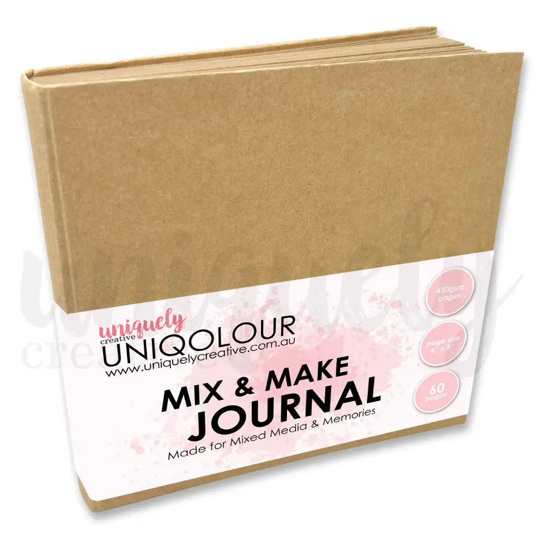 UNIQUELY CREATIVE UNIQUELY CREATIVE MIX & MAKE JOURNAL KRAFT 6x6