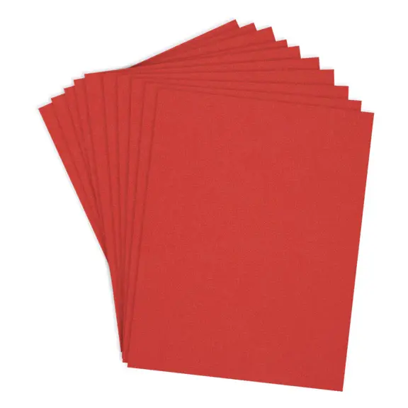 SPELLBINDERS SPELLBINDERS POPPY COLORWHEEL CARDSTOCK 8.5x11 10/PK