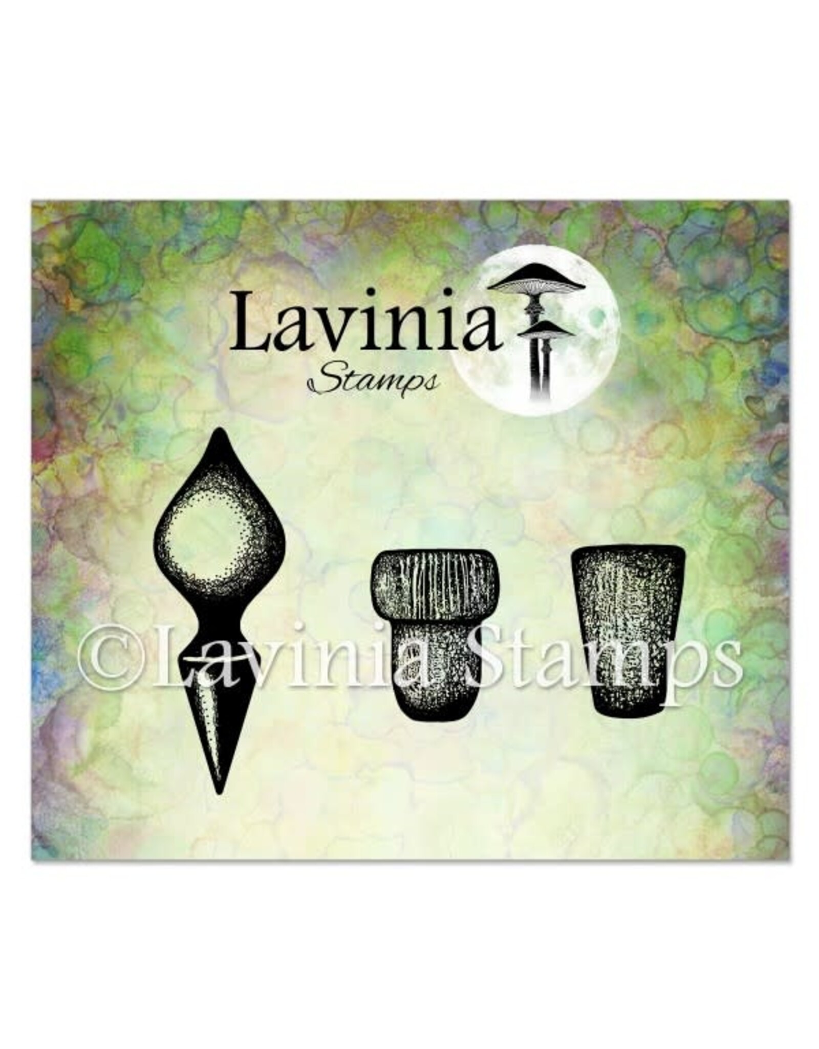 LAVINIA STAMPS LAVINIA CORKS CLEAR STAMP SET