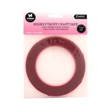 STUDIOLIGHT STUDIOLIGHT ESSENTIALS COLLECTION HIGHLY TACKY CRAFT TAPE 6mm