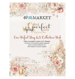 49 AND MARKET 49 AND MARKET ONE PERFECT DAY 6x8 COLLECTION PACK 27 SHEETS